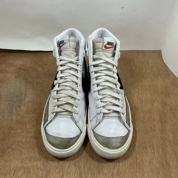 Nike Blazer Mid 77 Women Size 8.5 CZ1055-100 White Shoes Sneakers - Picture 2 of 8